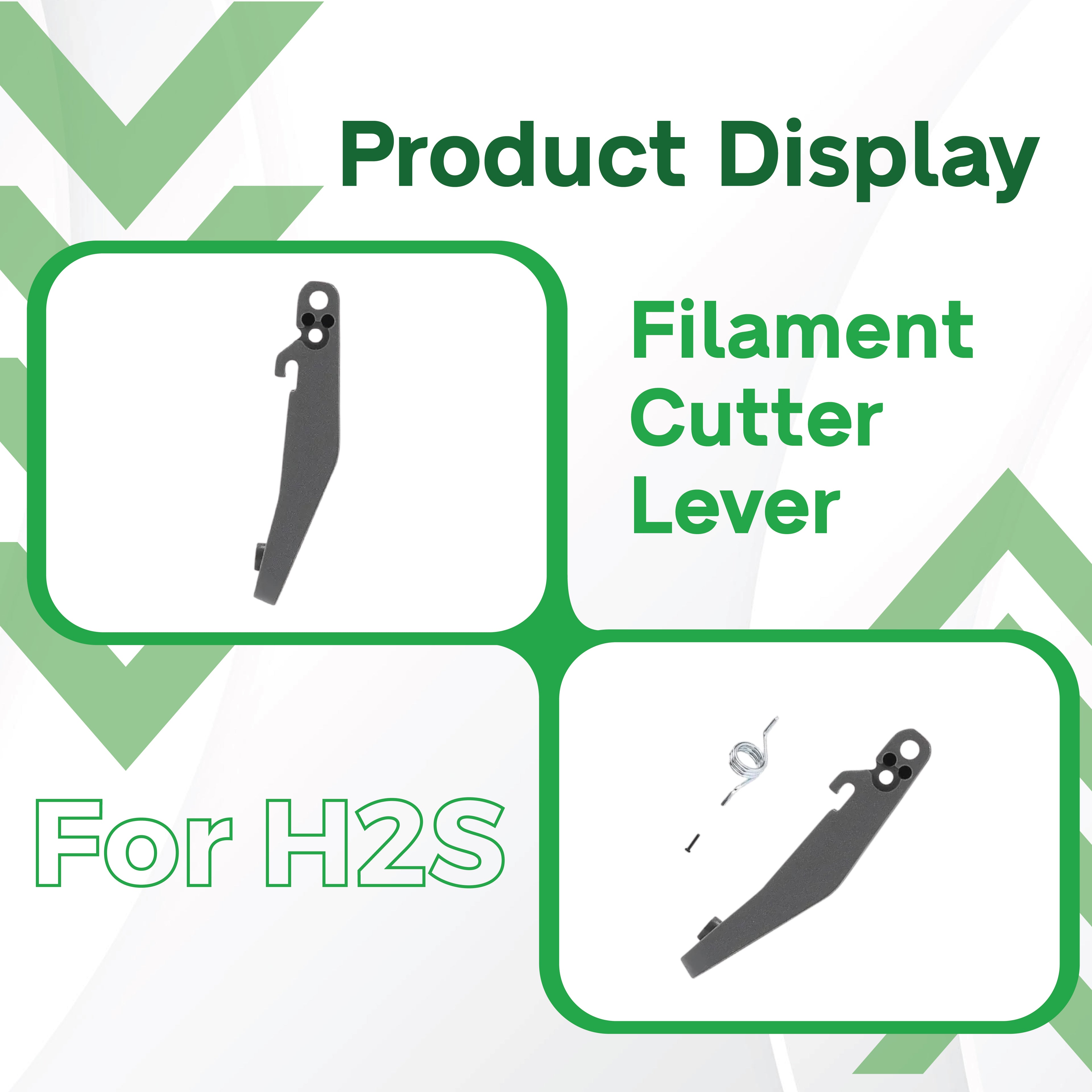 3D Printer Parts BambuLab Filament Cutter Lever BambuLab H2S