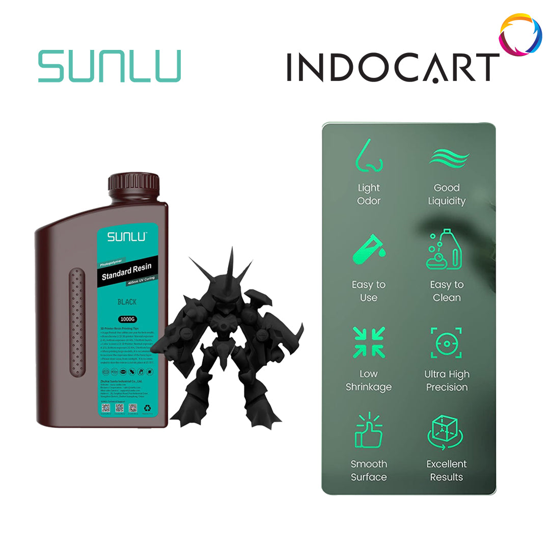 3D Printer Resin SUNLU Standart Low Shrinkage and High Precision 3D Resin 1kg