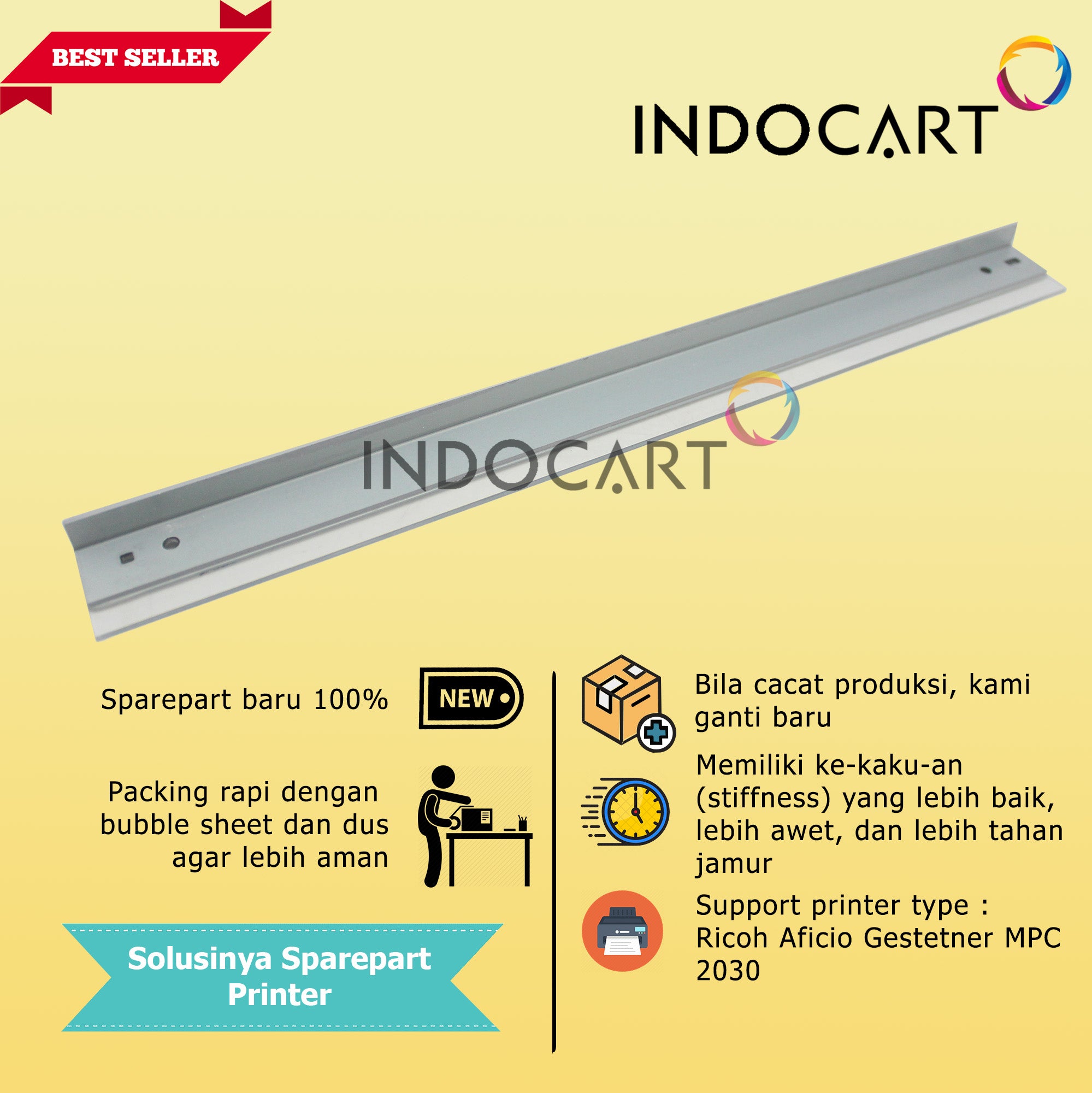 Wiper Blade Ricoh Aficio Gestetner MPC 2030 2050 2550