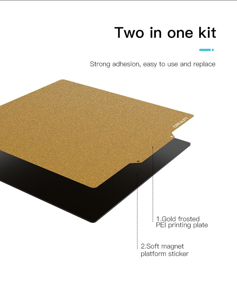 3D Printer Parts Creality OEM PEI Printing Plate Kit Frosted Surface Creality CR 6SE