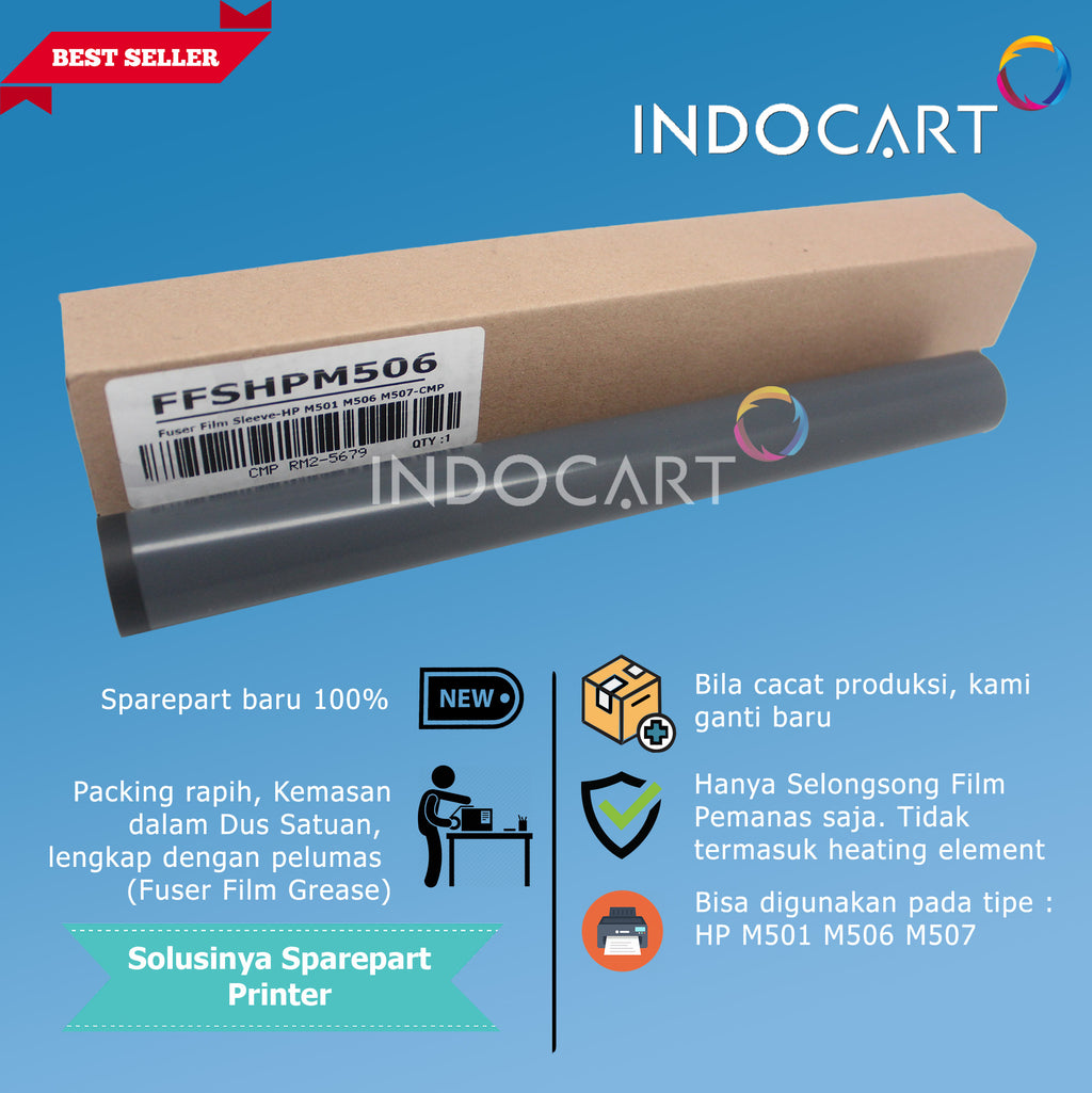 Fuser Film Sleeve-HP LaserJet M501 M506 M507 M527 M528 RM2-5679-CMP
