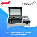Laser Cutting Engraver CO2 LC 3020 40 Watt with M3 Controller