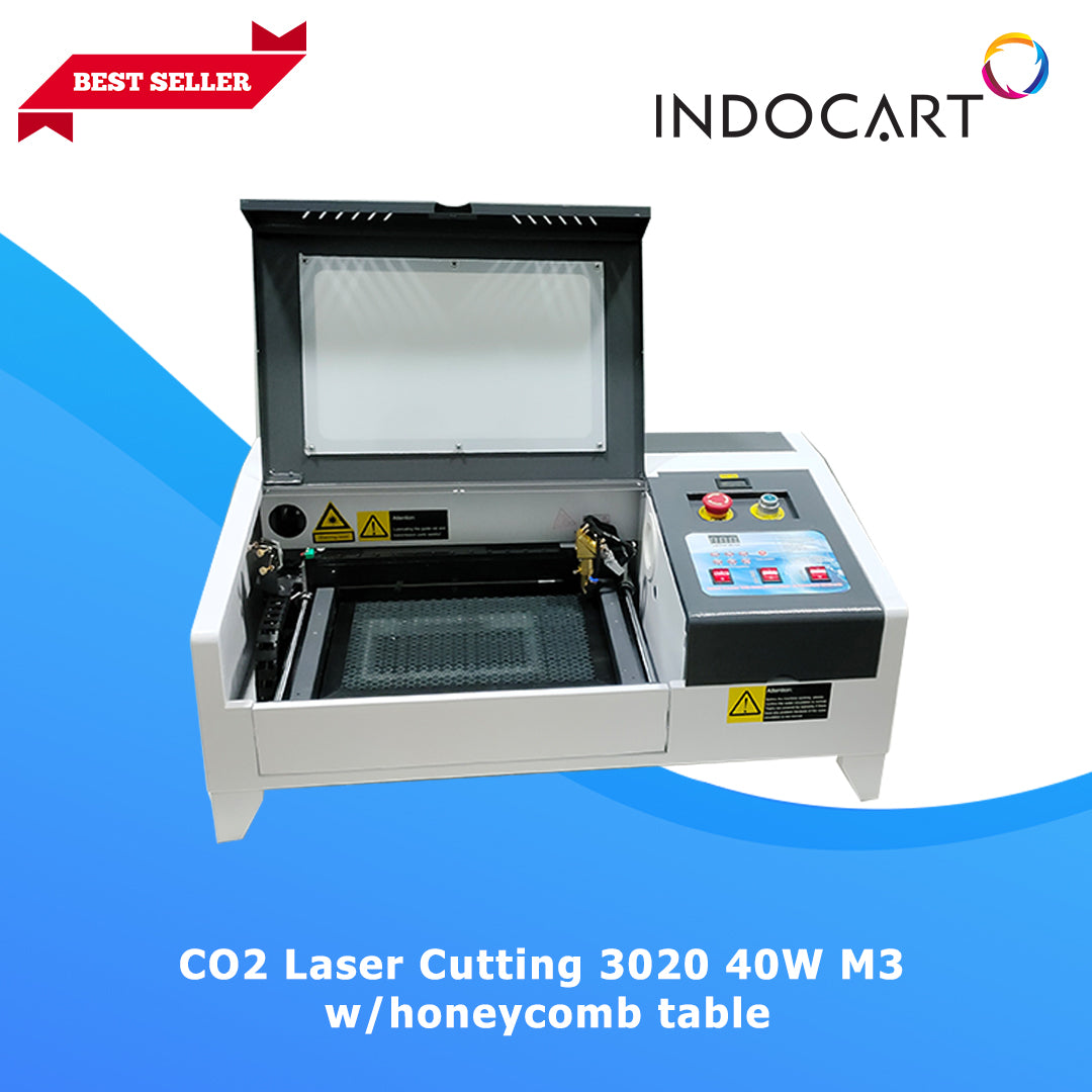 Laser Cutting Engraver CO2 LC 3020 40 Watt with M3 Controller