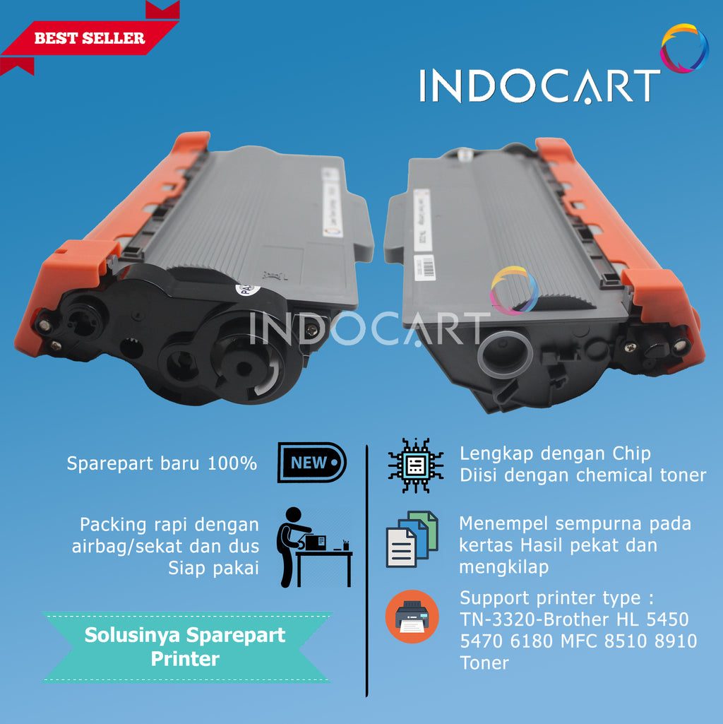 Toner Cartridge Compatible TN-3320-HL 5450 5470 6180 MFC 8510 8910