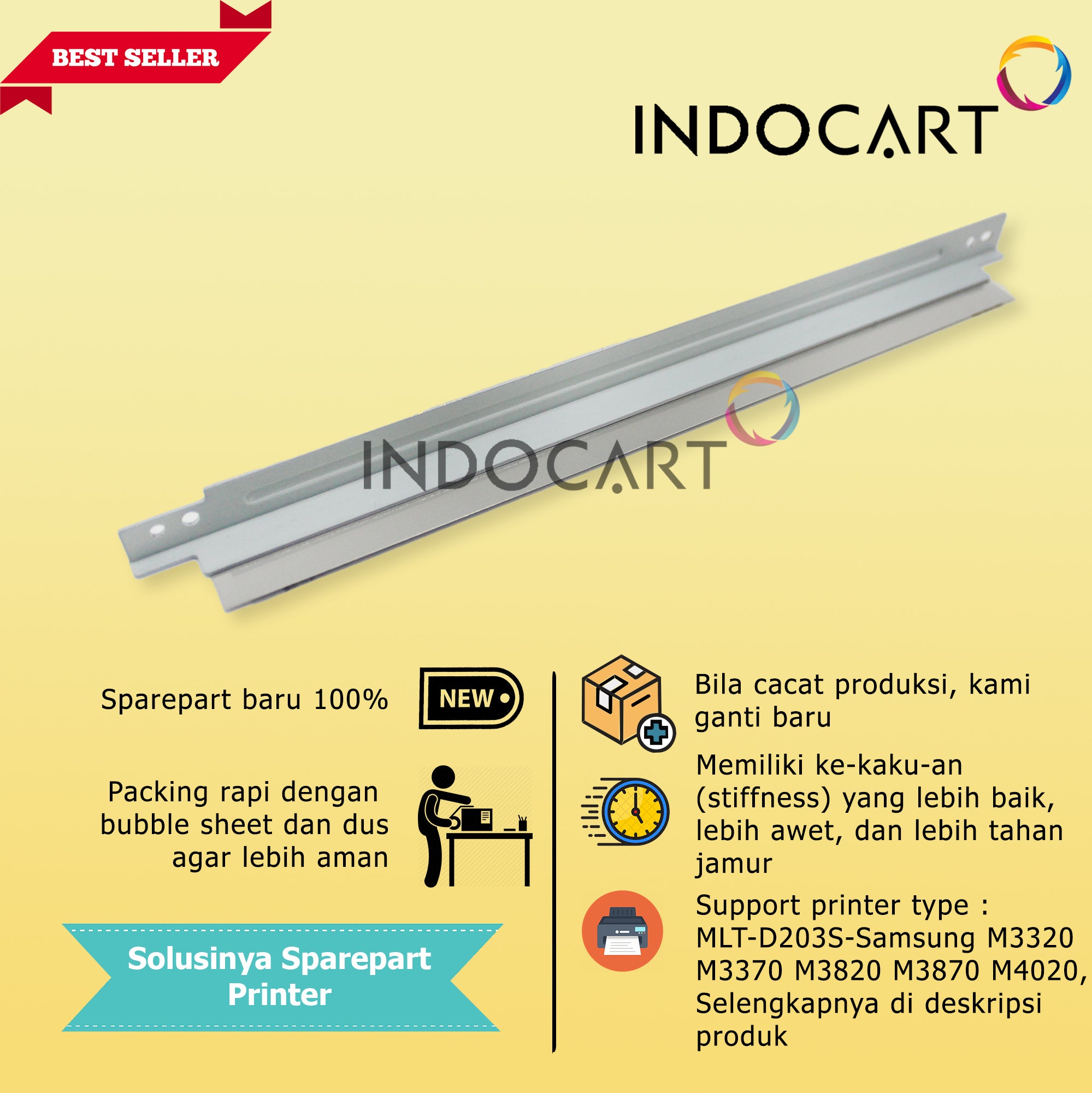 Doctor Blade MLT-D203S D204S-Samsung M3320 M3325 M3370 M3375 M3820 M3825 M3870 M3875