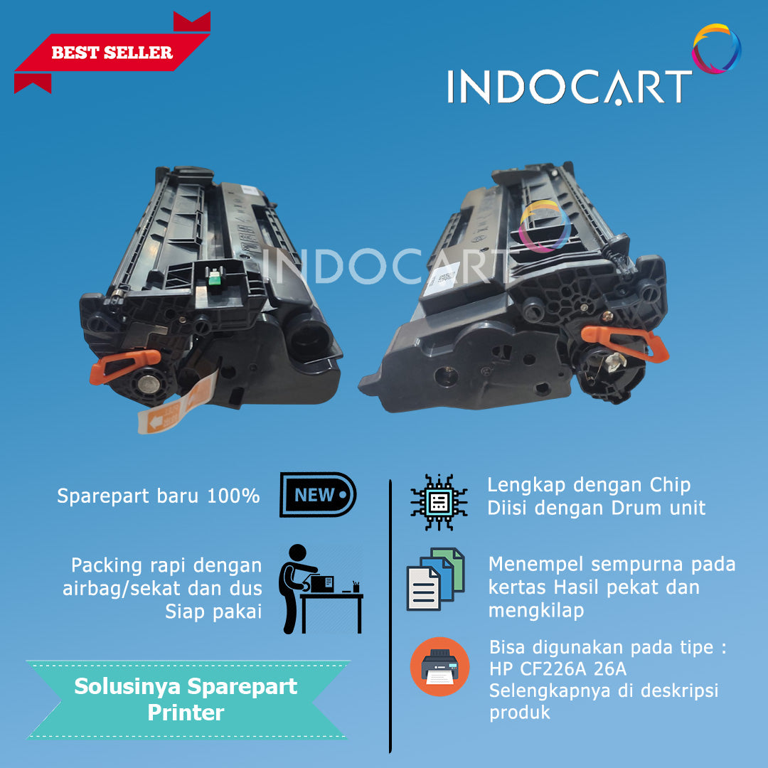 Toner Cartridge Compatible 12A 85A 78A 35A 36A 83A 79A 48A Ekonomis