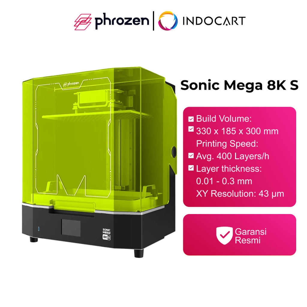 3D Printer Phrozen Sonic Mega 8K S Versi Terbaru Garansi Resmi