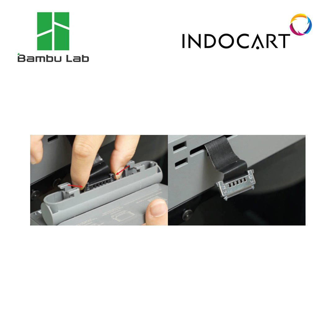 3D Printer Parts BambuLab Screen Rear Housing with Hinge BambuLab P2S