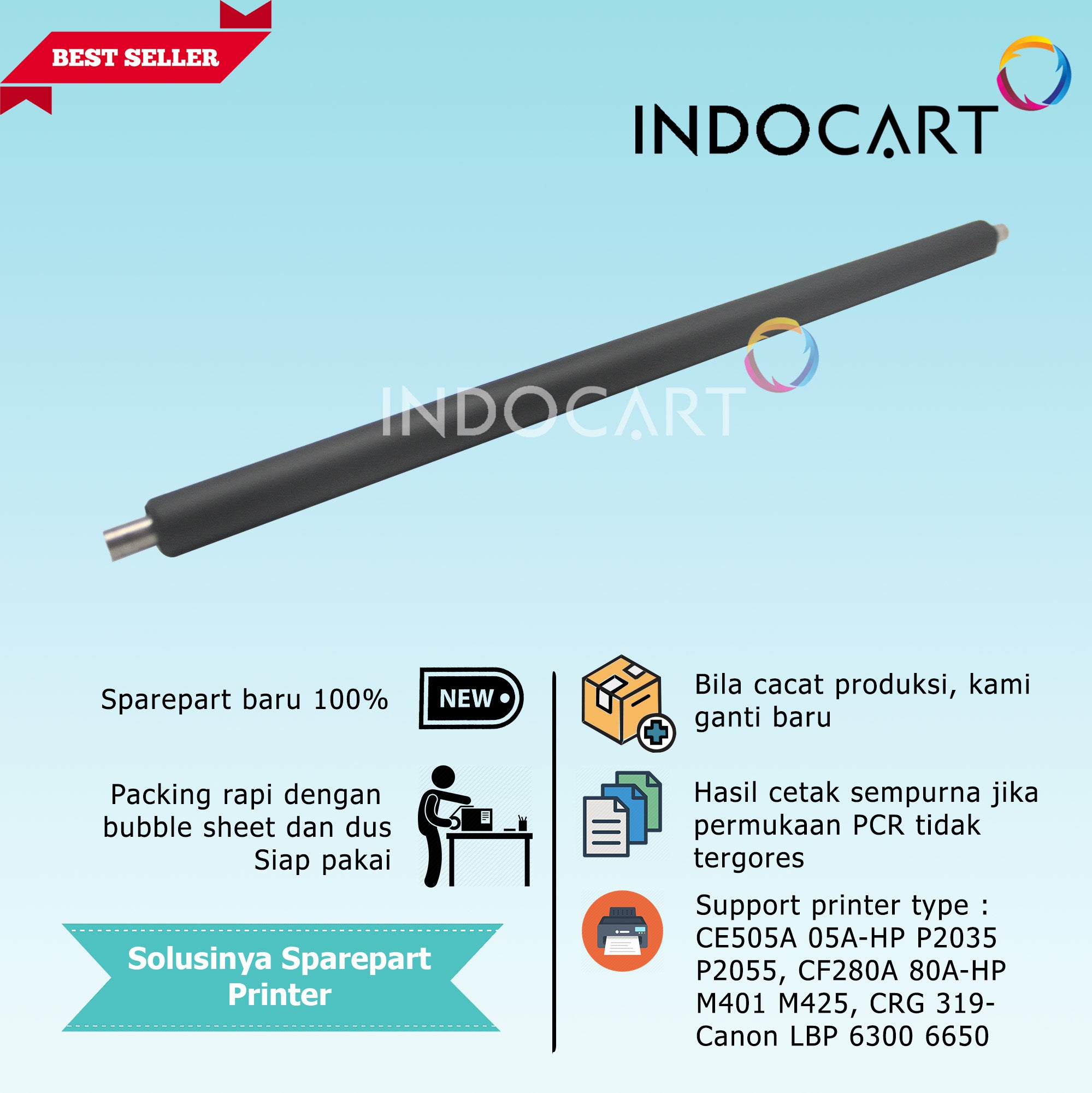 PCR Primary Charge Roller CRG 319-Canon LBP 6300 6650