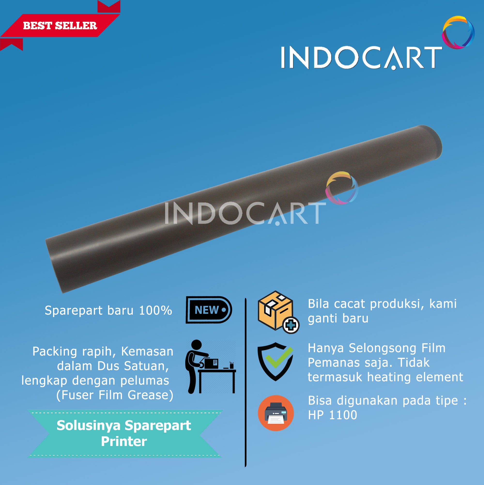 Fuser Film Sleeve-HP 1100-CMP