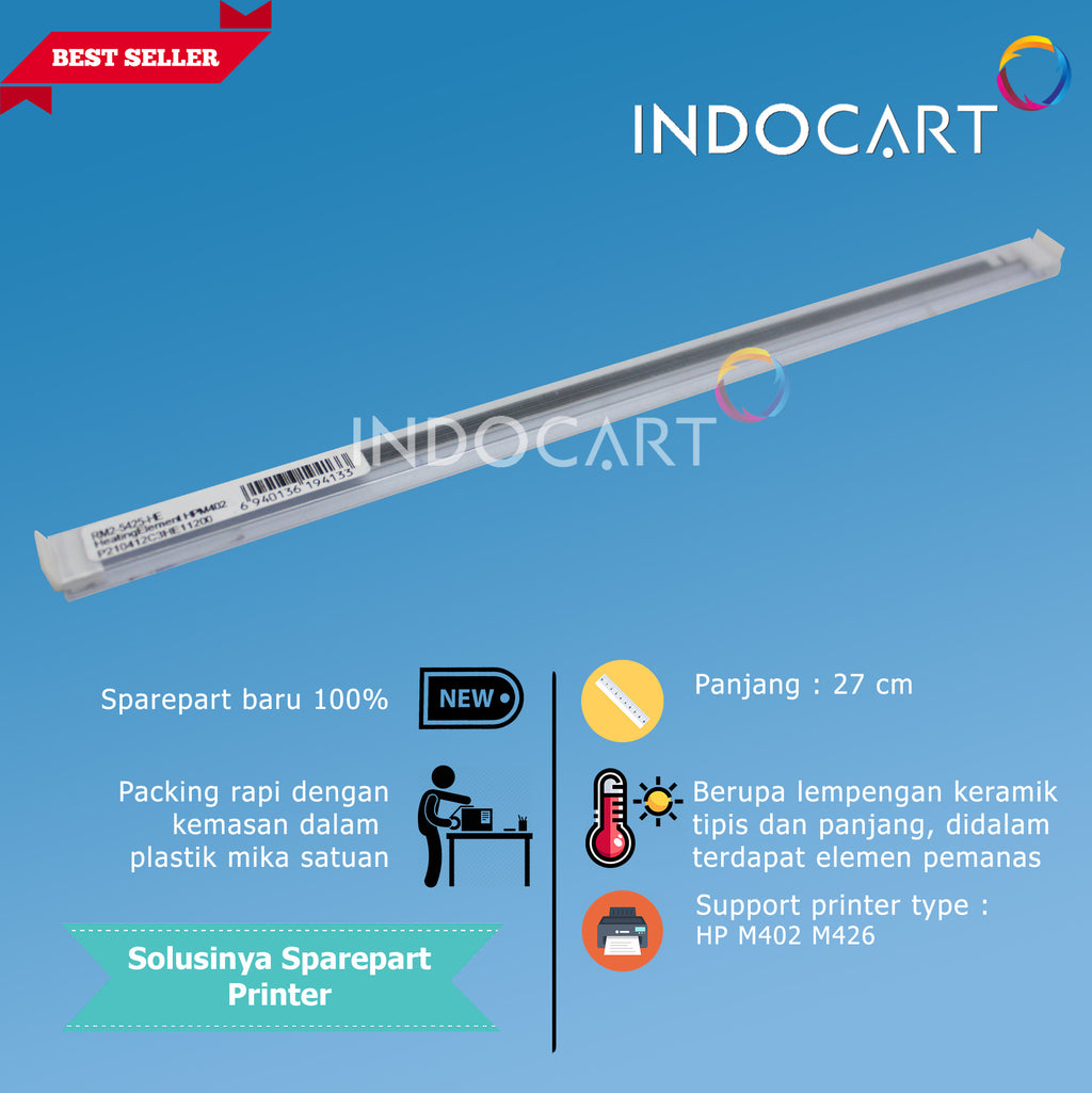 Heating Element-Keramik Fuser Pemanas-HP LaserJet M203 M402 M404 M406 M426 M227 M428 M430