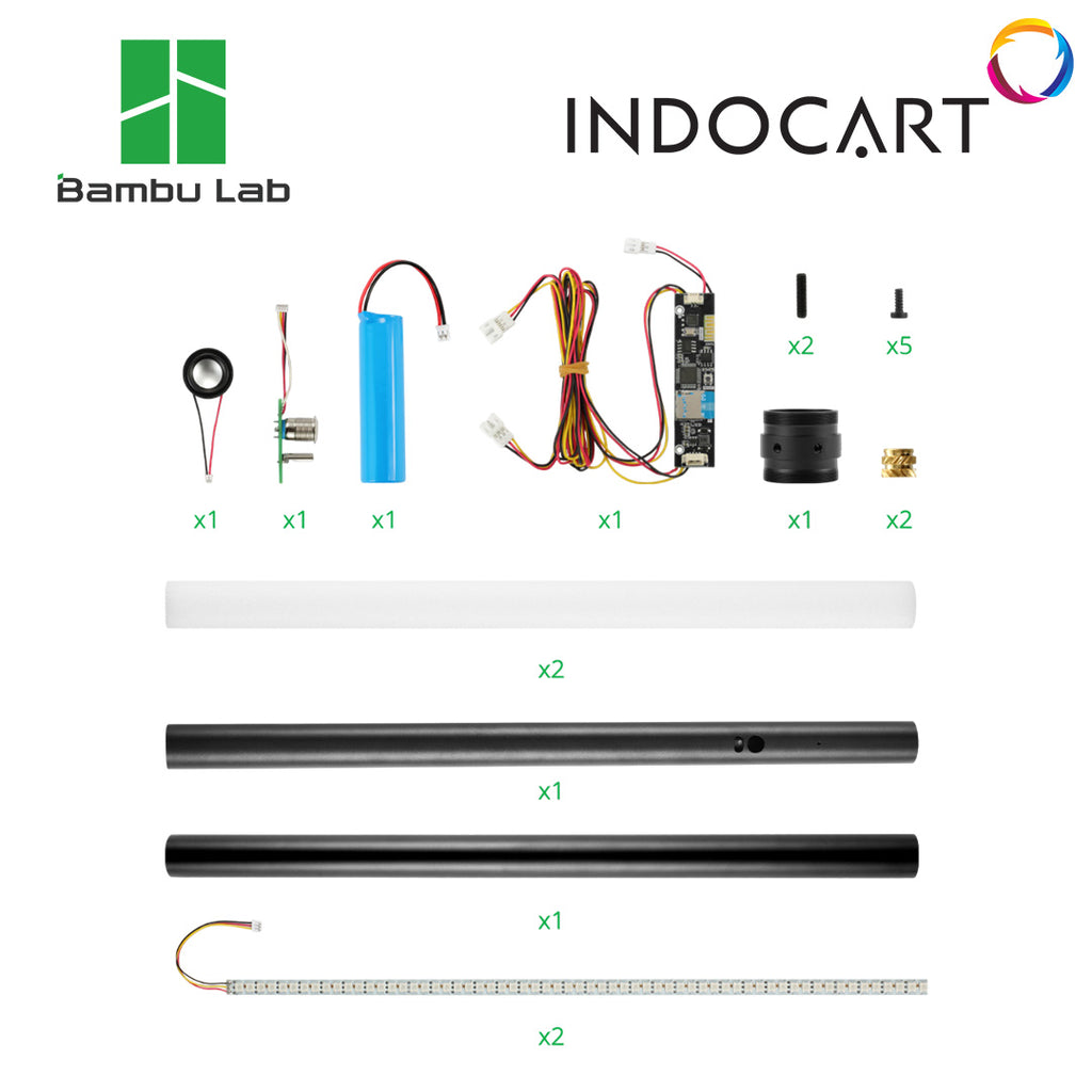 3D Printer Modeling Maker's Supply BambuLab Light Staff with Sound Effects Kit