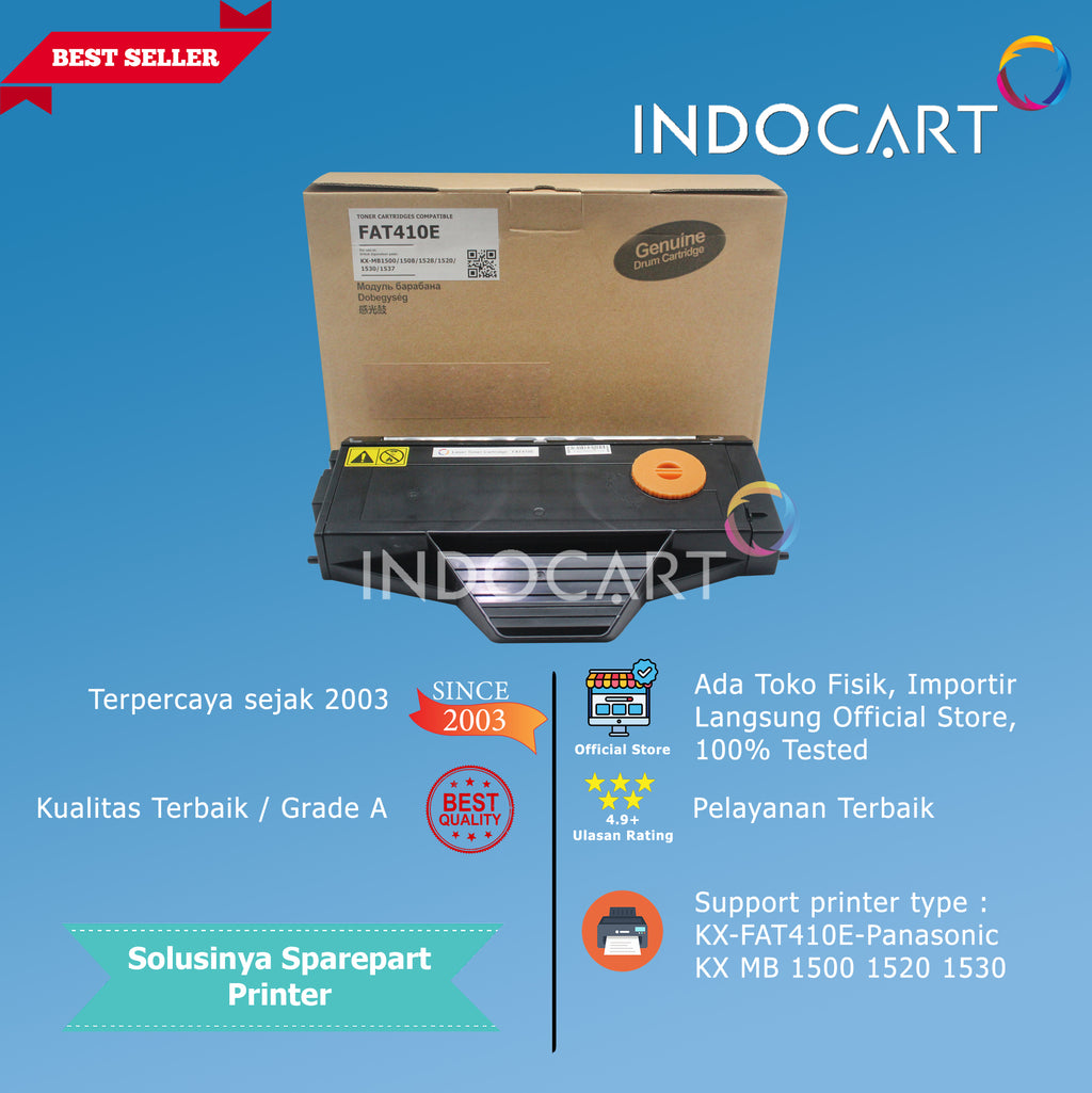 Toner Cartridge Compatible KX-FAT410E-Panasonic KX MB 1500 1520 1530