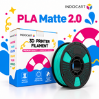 3D Printer Filament IndoCart PLA Matte 2.0 Easy To Print Textured Finished Color 1.75mm 1kg