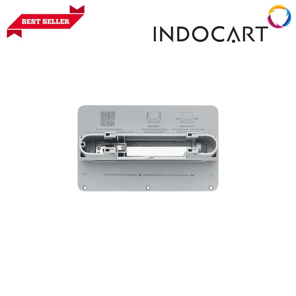 3D Printer Parts Display Rear Housing with Hinge BambuLab X1C
