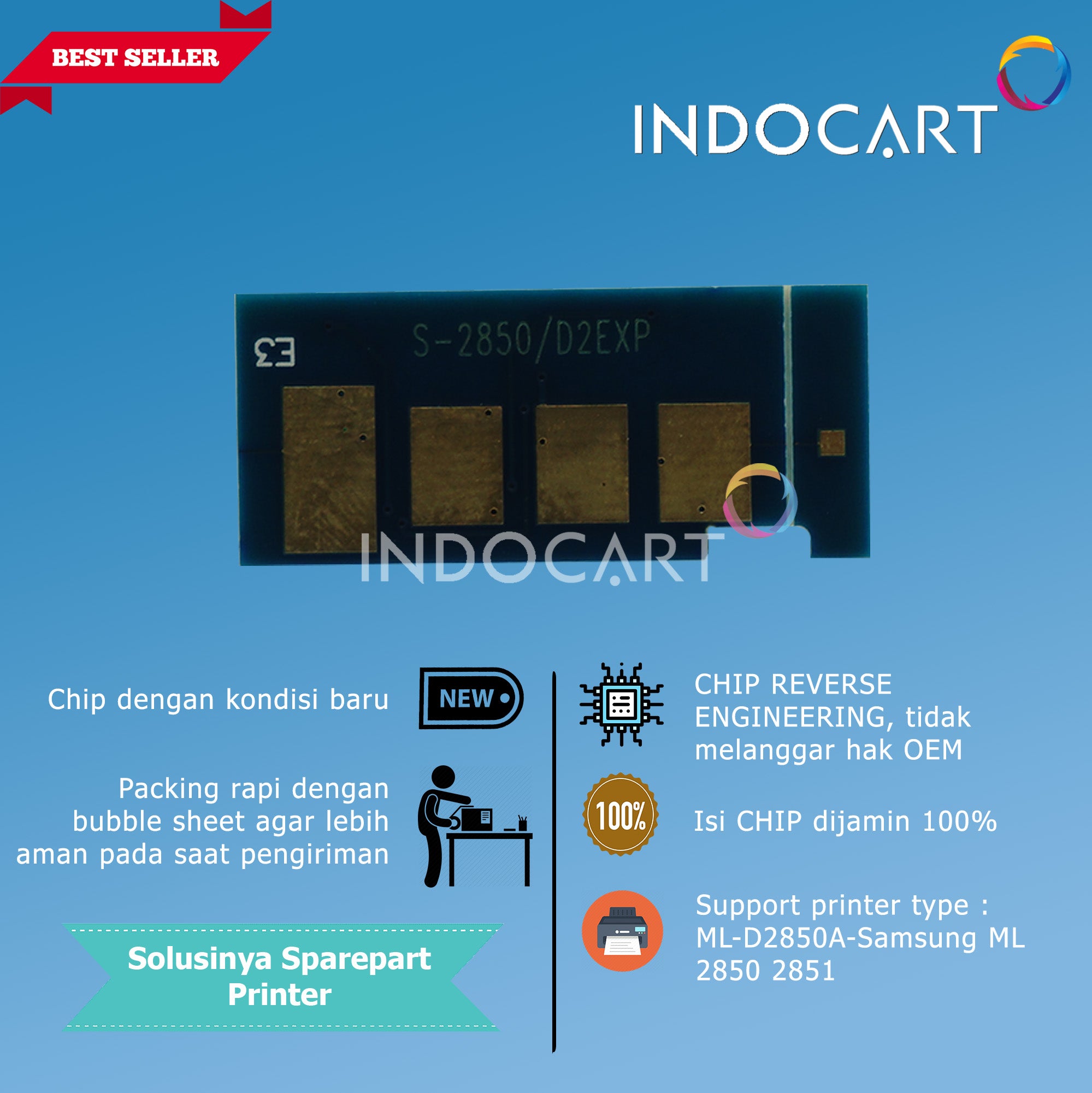 Chip ML-D2850A-Samsung ML 2850 2851-2K