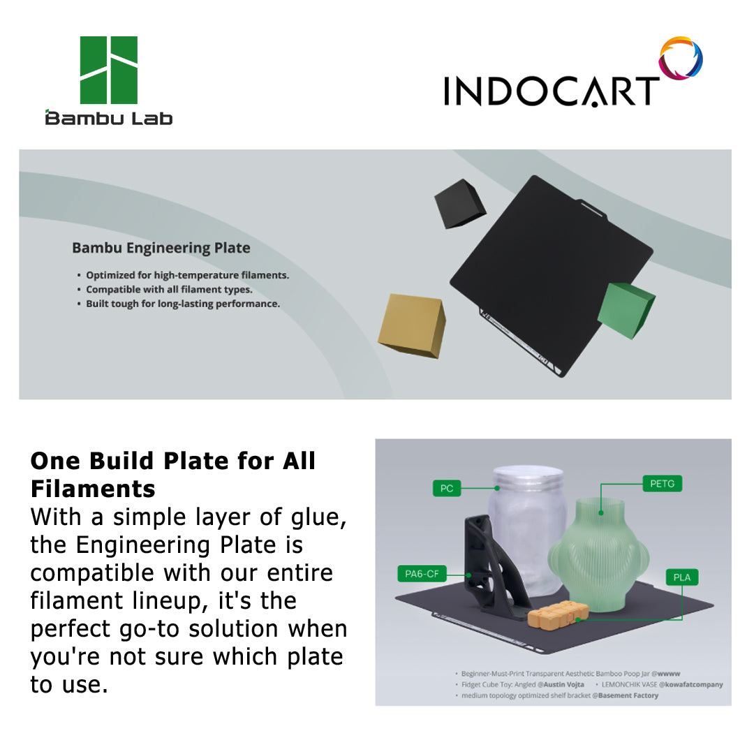 3D Printer Parts BambuLab Engineering Plate BambuLab H2C