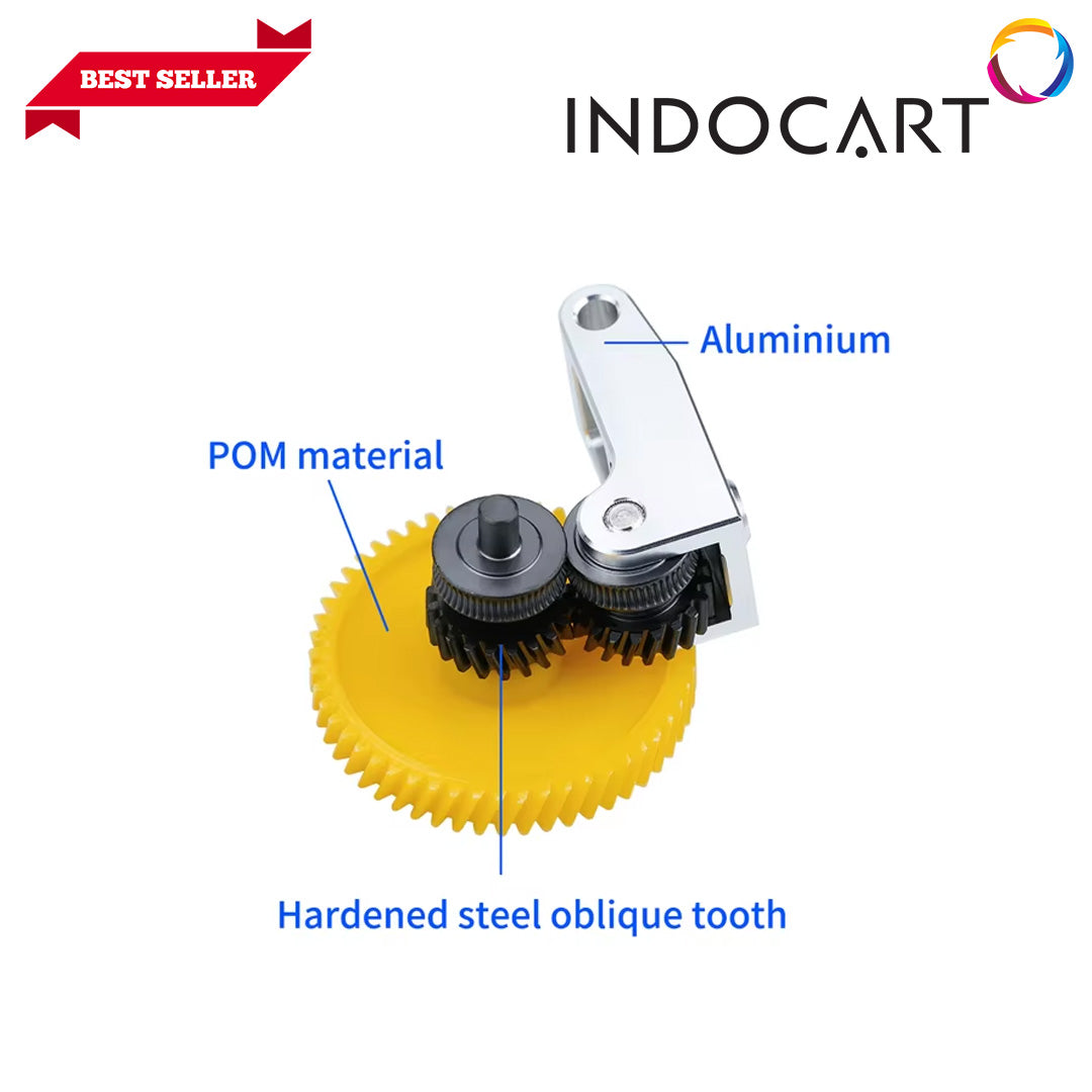 3D Printer Parts BambuLab Compatible Hardened Steel Extruder Gear-BambuLab P1/X1 Series