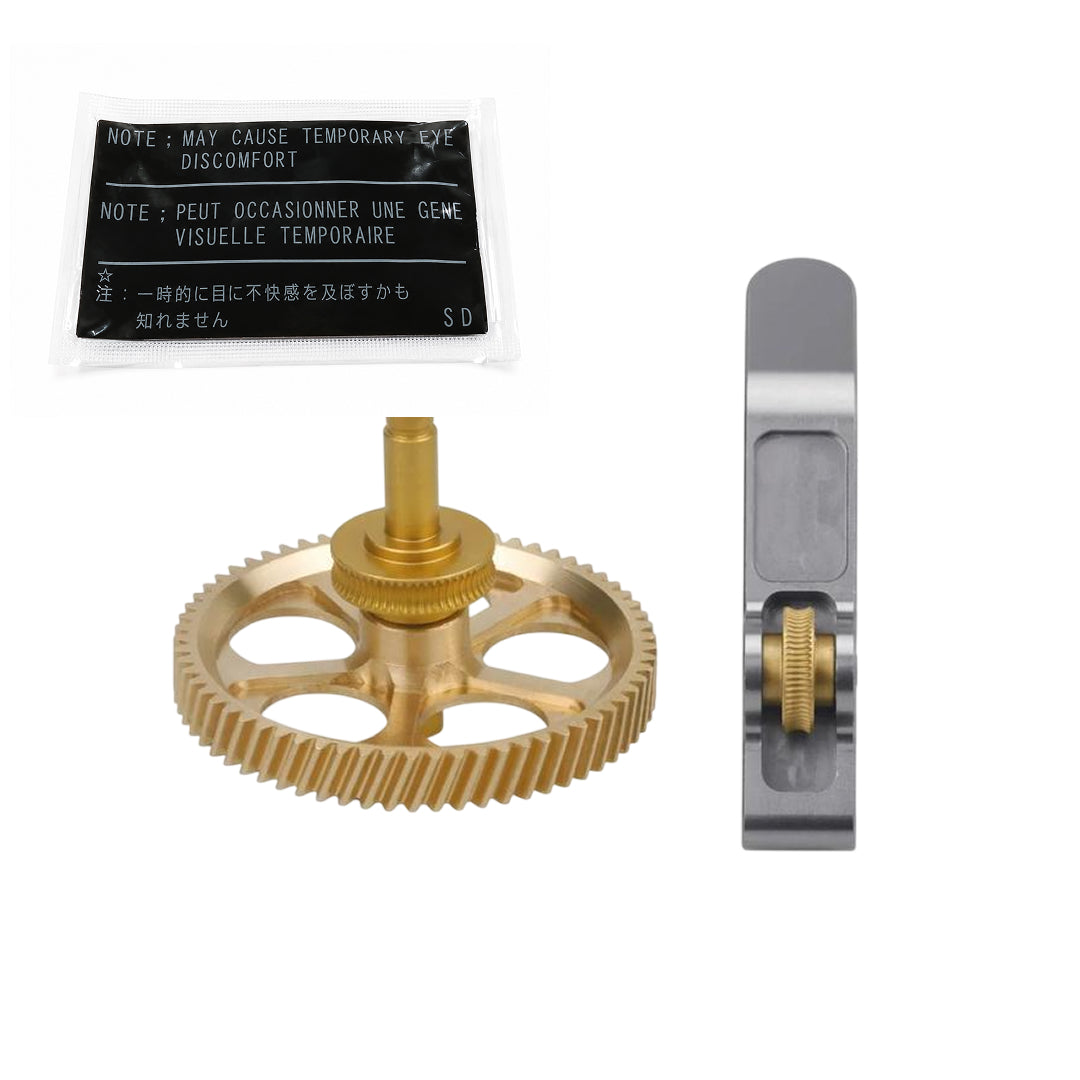 3D Printer Parts CMP Hardened Steel Extruder Gear All Metal BambuLab A1 Mini/A1