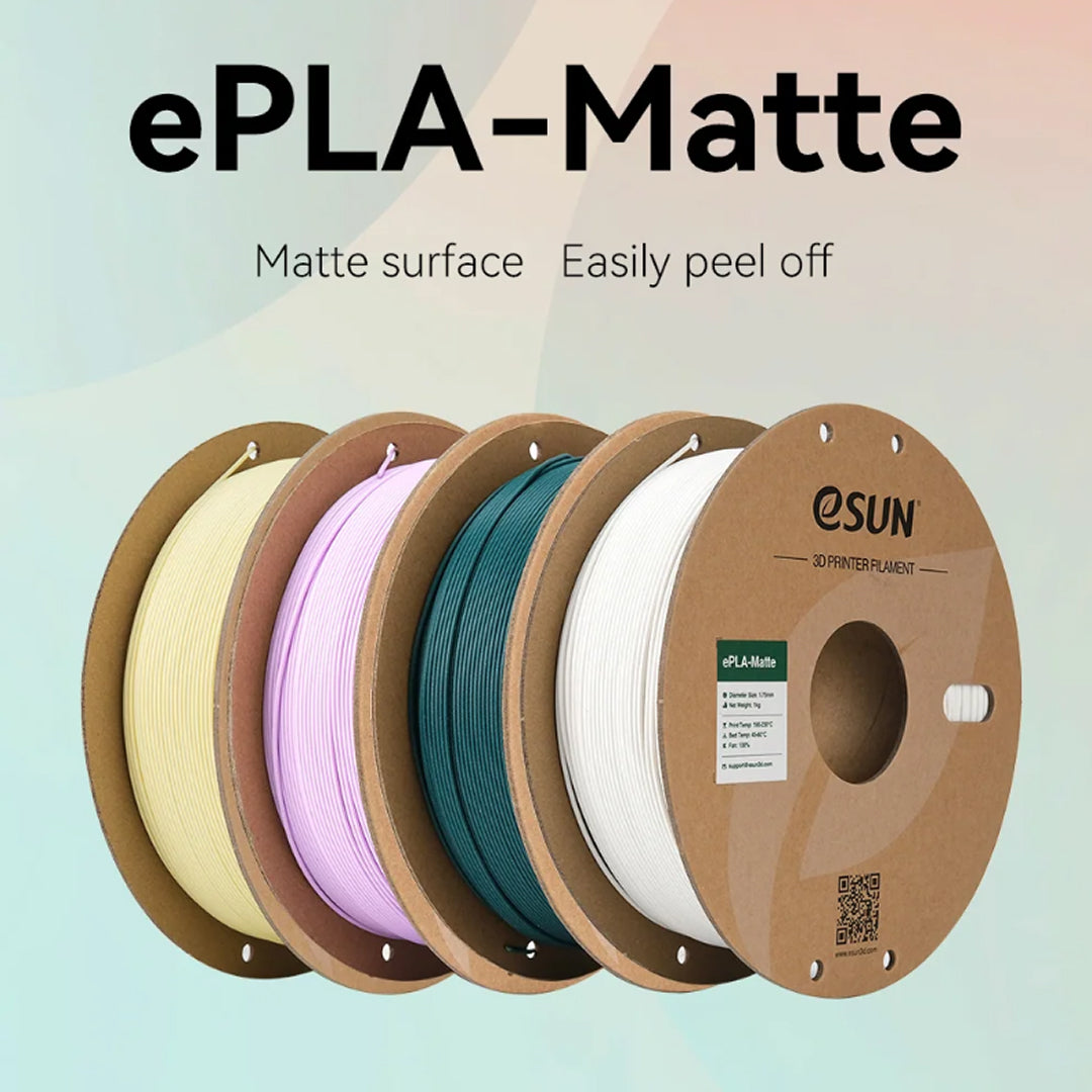 3D Printer Filament eSUN PLA Matte Surface Smooth Effect 1.75mm 1kg