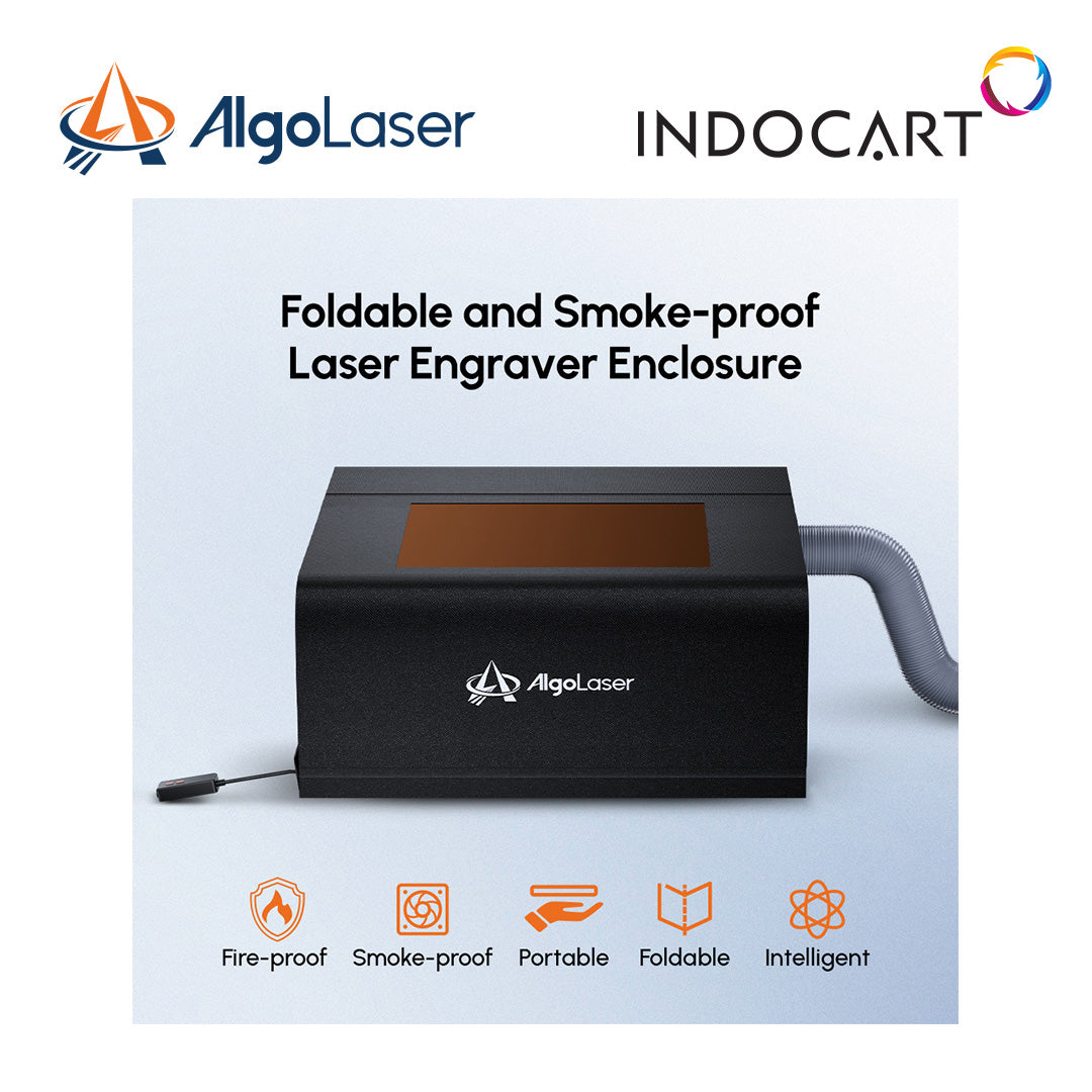 Laser Engraver/Cutter Parts AlgoLaser Smart Enclosure 1.0 Foldable and Smoke Proof