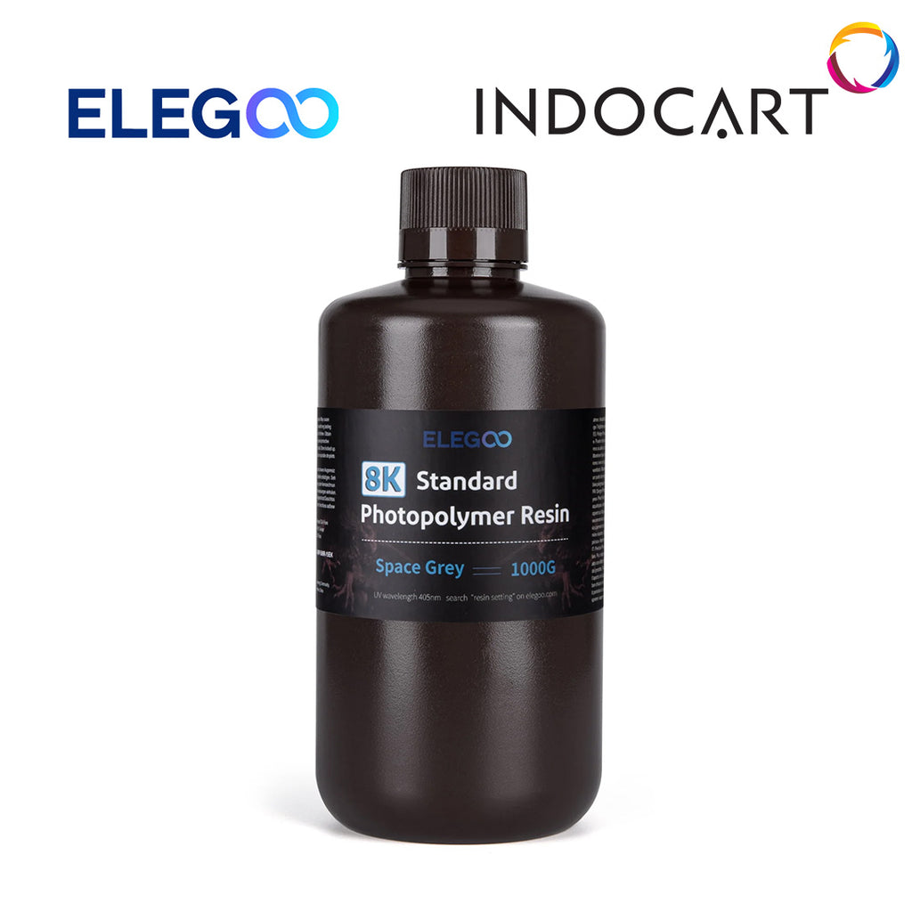 3D Printer Resin Elegoo Standard 8K Bright and Stunning Colors-1kg