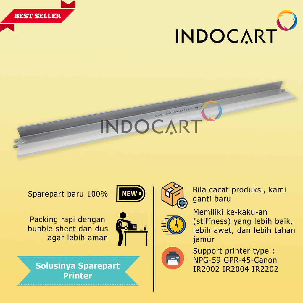 Wiper Blade NPG-59 GPR-45-Canon IR2002 IR2004 IR2202
