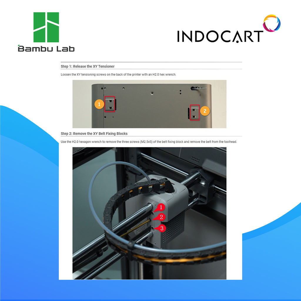 3D Printer Parts BambuLab XY Belt BambuLab P2S
