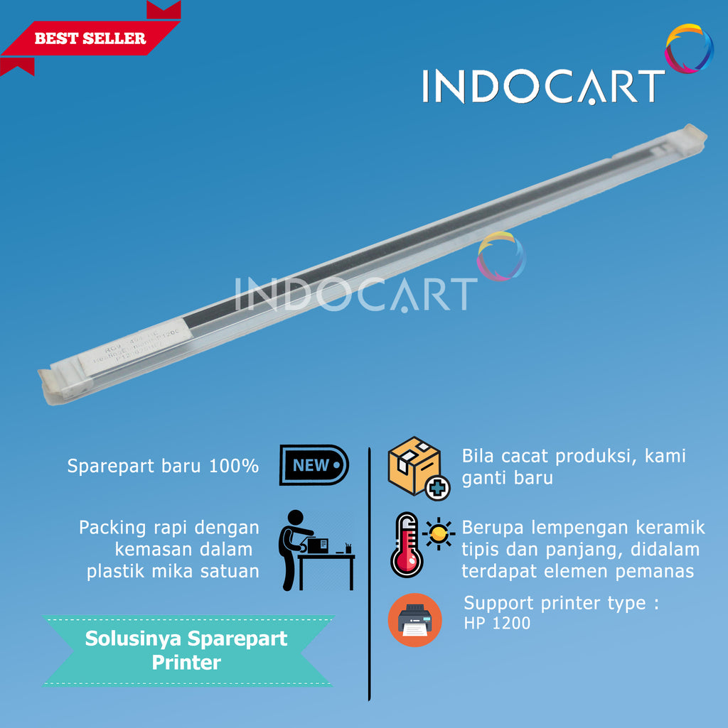 Heating Element-Keramik Fuser Pemanas-HP LaserJet 1000 1200 3300