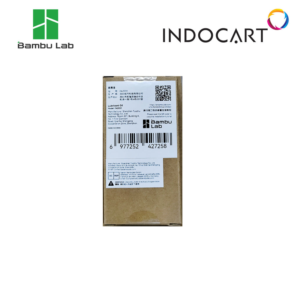 3D Printer Parts BambuLab Lubri Cant Oil for All BambuLab 3D Printer