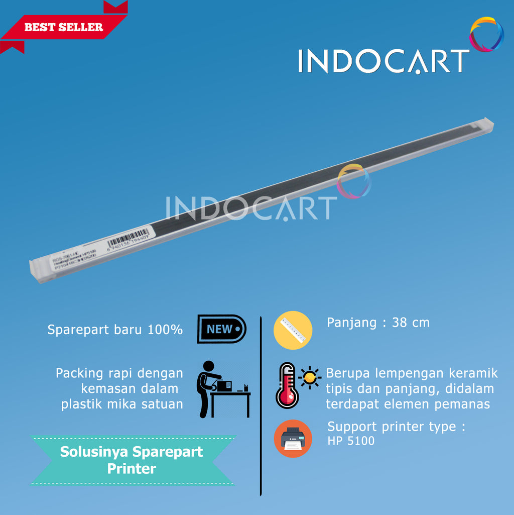 Heating Element-Keramik Fuser Pemanas-HP LaserJet 5100