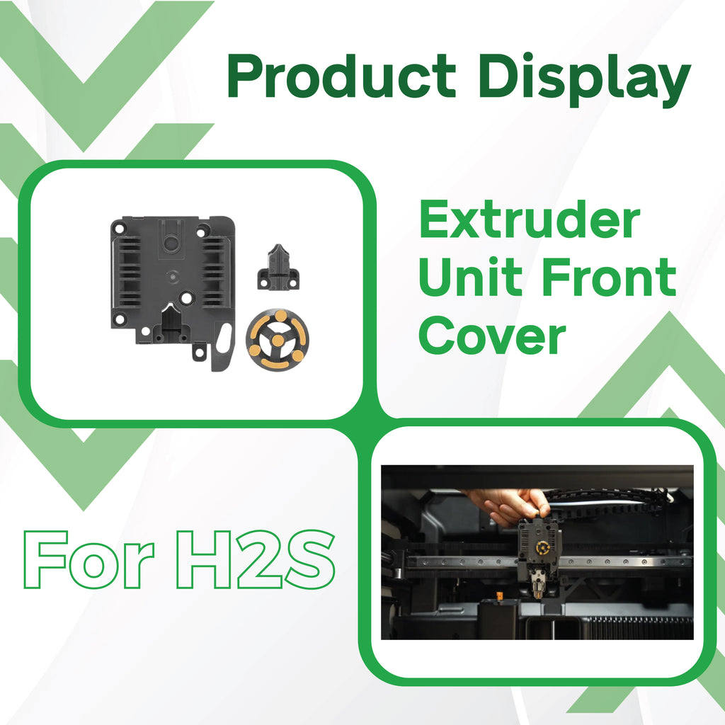 3D Printer Parts BambuLab Extruder Unit Front Cover BambuLab H2S
