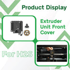 3D Printer Parts BambuLab Extruder Unit Front Cover BambuLab H2S