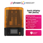 3D Printer Phrozen Sonic Mighty 16K Revo 10inch LCD with Higher Transparency and Stronger Heat Resistance