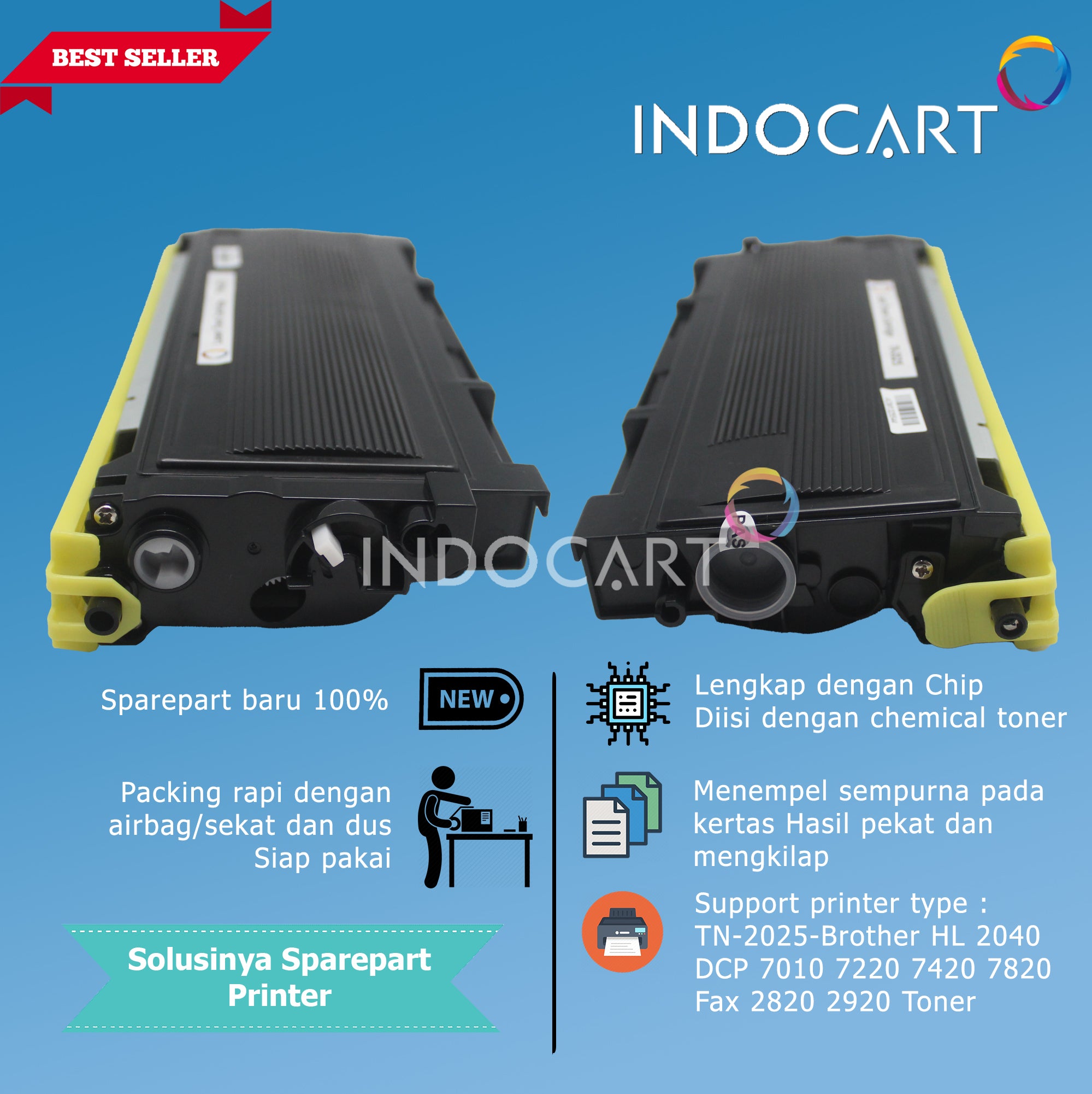 Toner Cartridge Compatible TN-2025-HL 2040 DCP 7010 7220 7420 7820 Fax 2820 2920
