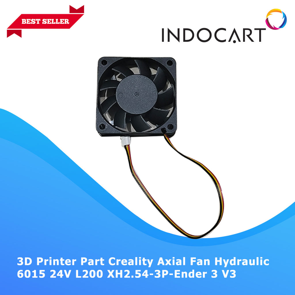 3D Printer Parts Creality OEM Axial Fan Hydraulic 6015 24V L200 XH2.54 3P Creality Ender 3V3