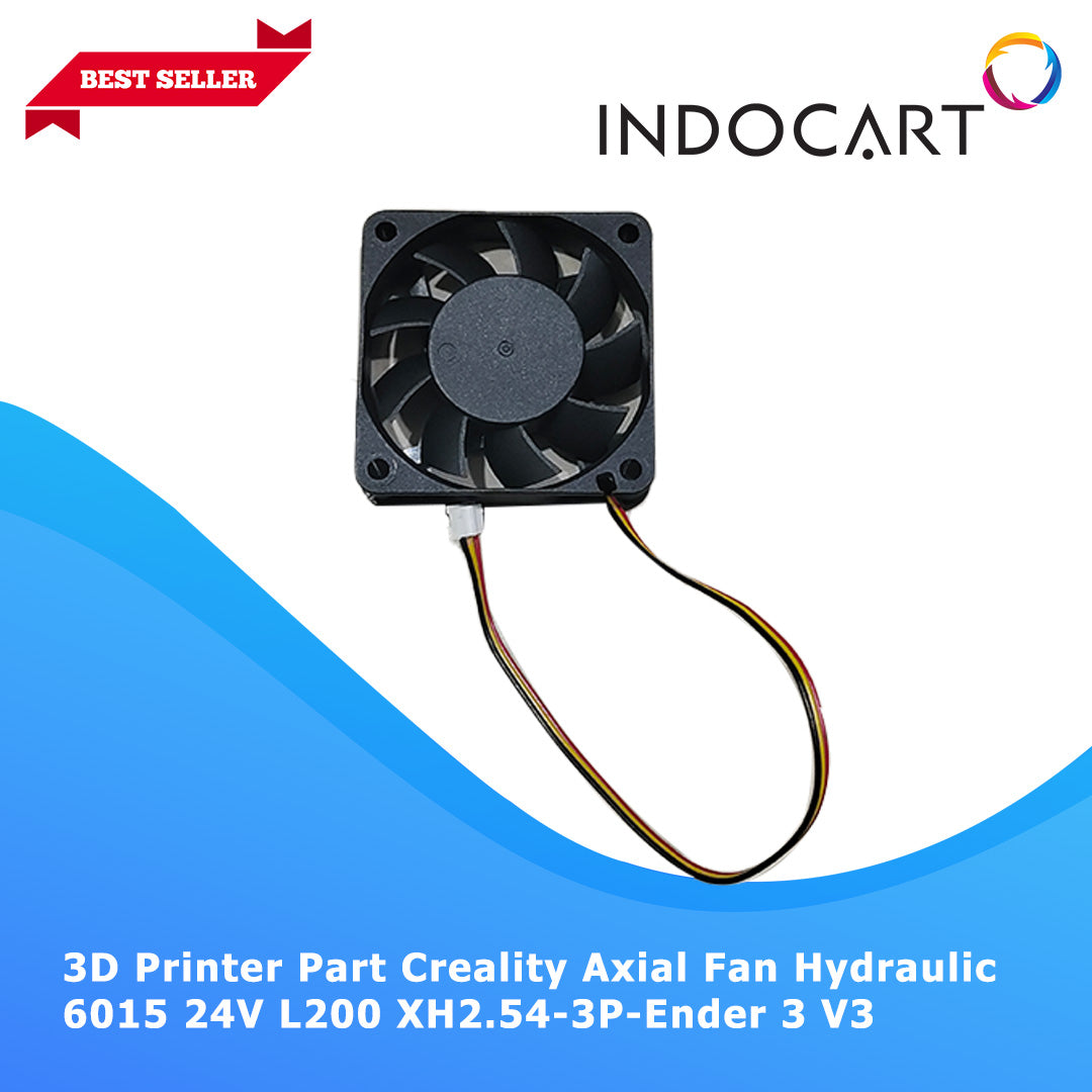 3D Printer Parts Creality OEM Axial Fan Hydraulic 6015 24V L200 XH2.54 3P Creality Ender 3V3