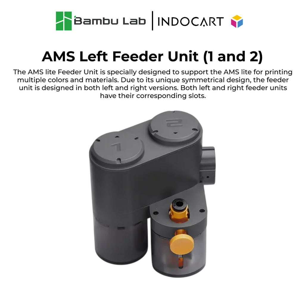 3D Printer Parts BambuLab AMS Lite Left Feeder Unit Slot Left 1/2, Right 3/4