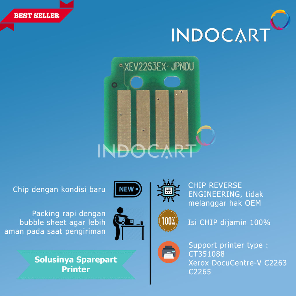 Chip CT351088 Xerox DocuCentre-V C2263 C2265-Drum-73K4