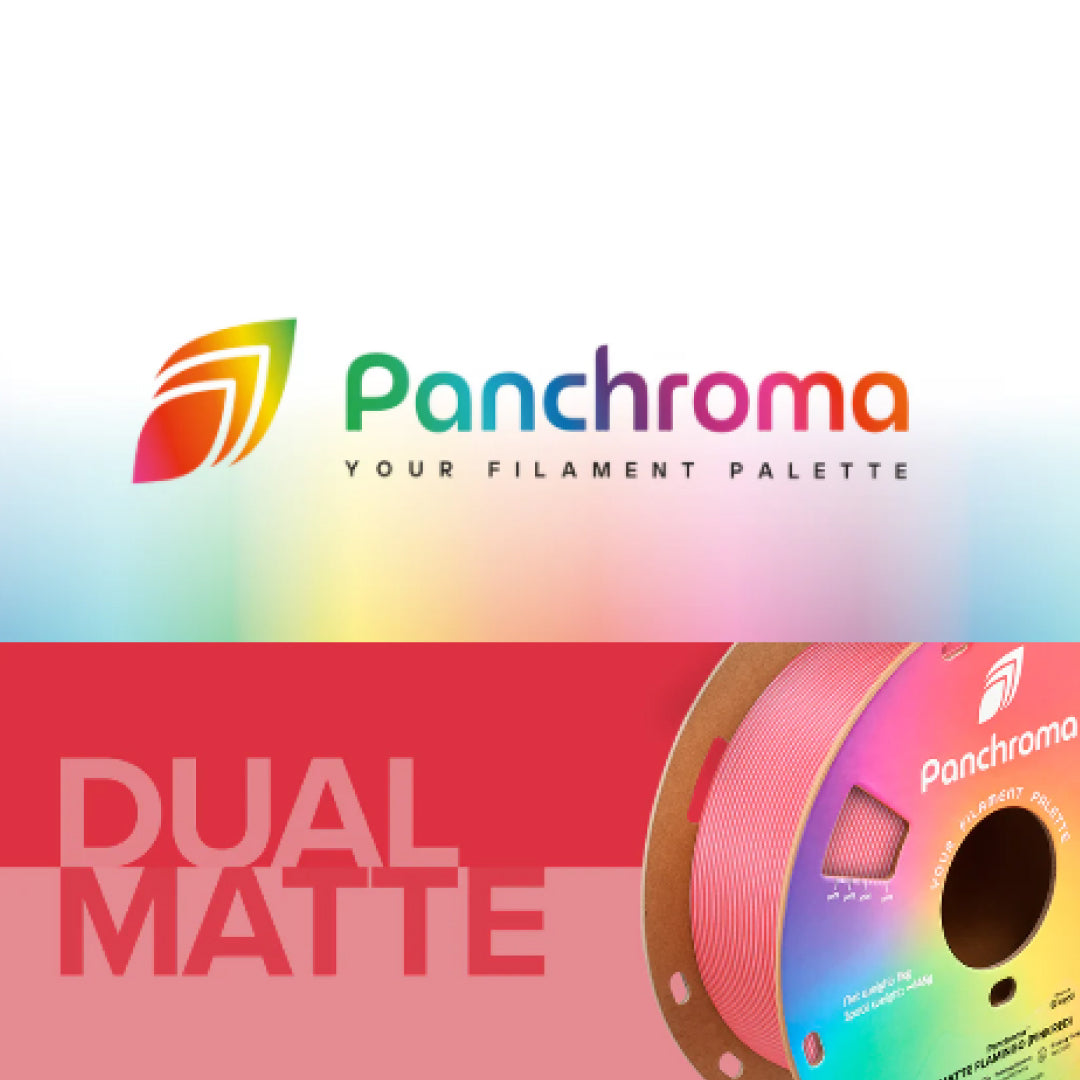 3D Printer Filament PolyMaker Panchroma/PolyTerra Dual Color PLA Matte 1.75mm 1Kg