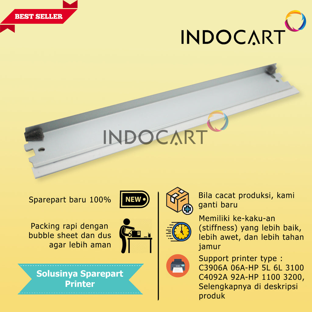 Wiper Blade Kuroki CRG 308 CRG 315-Canon LBP 3300 3310 3360 3370