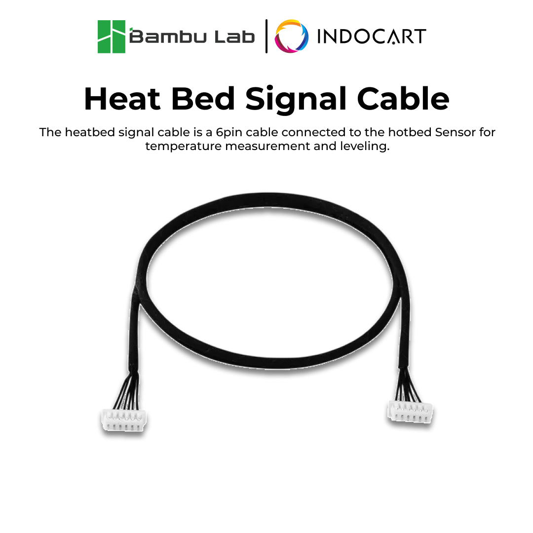 3D Printer Parts BambuLab Heat Bed Signal Cable BambuLab X1/P1 Series