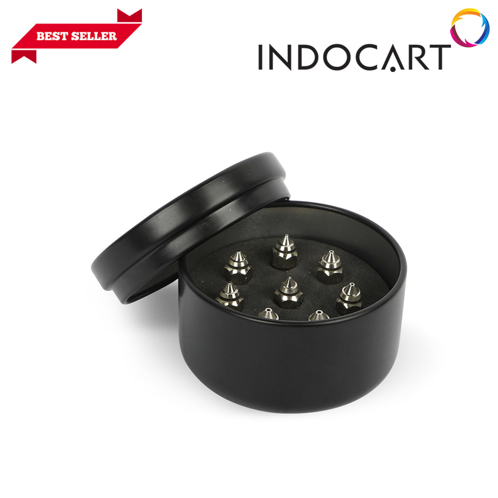 3D Printer Parts Creality OEM Nozzle Kit MK8 High End Copper Alloy 8Pcs Pack 0.25 0.4 0.6 0.8
