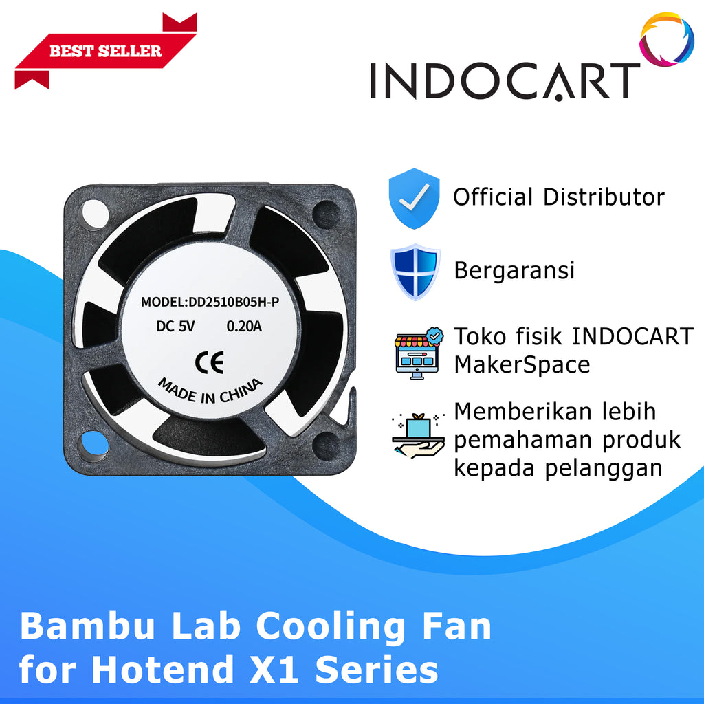 3D Printer Parts BambuLab Cooling Fan for Hotend BambuLab X1C