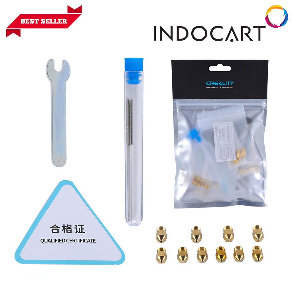 3D Printer Parts Creality OEM Nozzles & Nozzle Cleaners Package