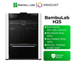 3D Printer BambuLab H2S Maximum Volume Manufactured 3D Printer with DynaSense Extruder
