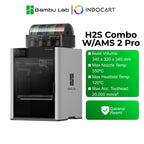 3D Printer BambuLab H2S Combo Large Volume Multi Color Printing with Laser Cutting Engraver Function