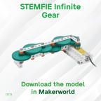 3D Maker's Supply Parts BambuLab Tuozhu Infinite Gear Component Kit
