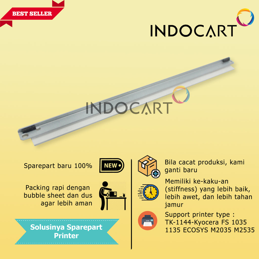 Wiper Blade Kuroki DK-170 DK170-FS 1035 1135 Ecosys M2035 M2535