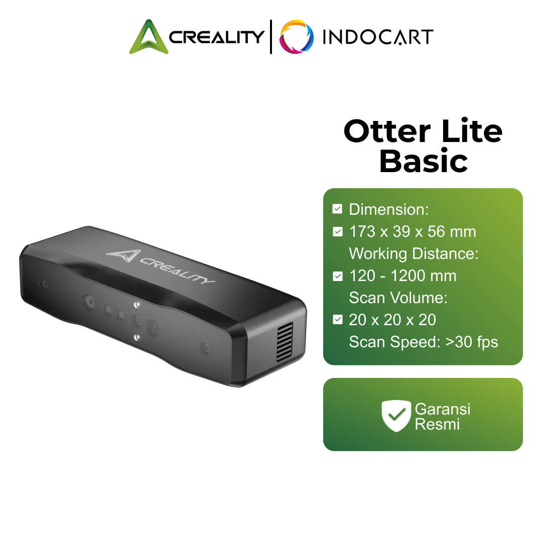 3D Scanner Creality CR Scan Otter Lite Innovative 4-Lens Stereo Vision with 0.05mm Accuracy